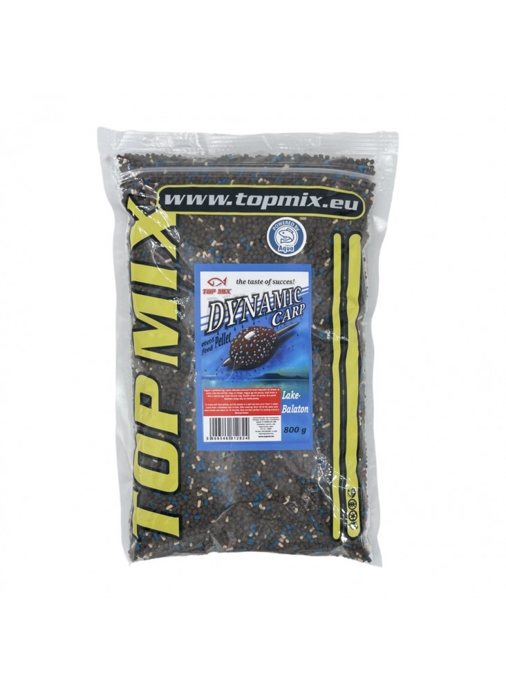 top-mix-dynamic-carp-pellet-800g-lake-balaton TOP MIX - Dynamic Carp - Pelet - Image 1