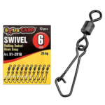 Extra Carp - Rolling Swivel with Fastlock Snap