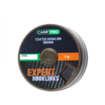 Carp Pro - Coated Hookling Brown 7m 15lb